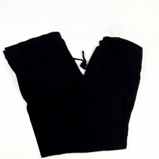 Pantalon de grossesse noir en toile