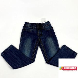 Pantalon en jean effet délavé