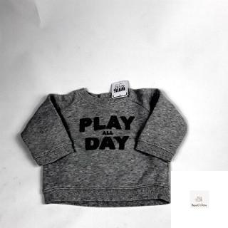Pull gris play all day