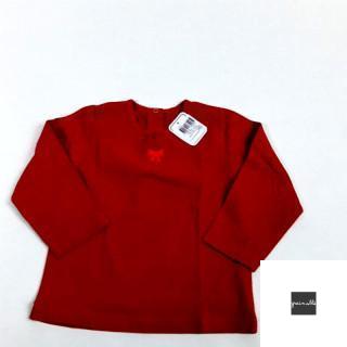 Tshirt ML rouge noeud