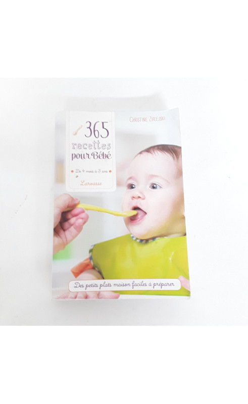 Livre " 365 recettes pour bébé "