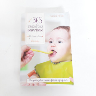 Livre " 365 recettes pour bébé "