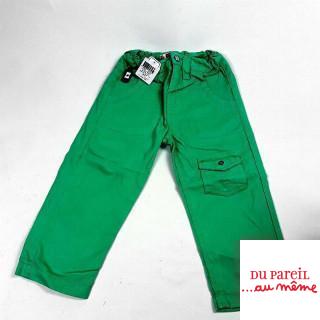 Pantalon vert d'eau avec poche