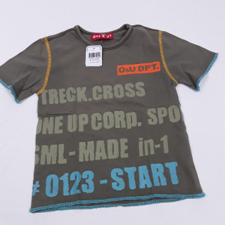 T-shirt MC kaki " treck cross"