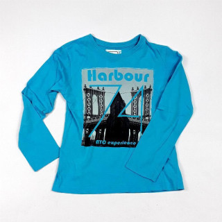 T shirt ML bleu ciel "Harbour"