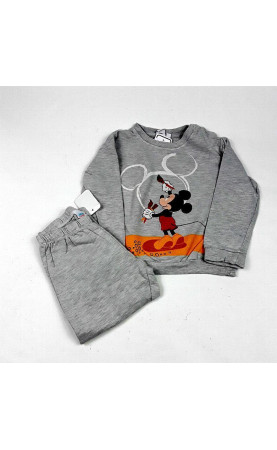 Pyjama 2 pièces gris Mickey