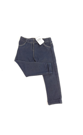 Jegging style jean bleue
