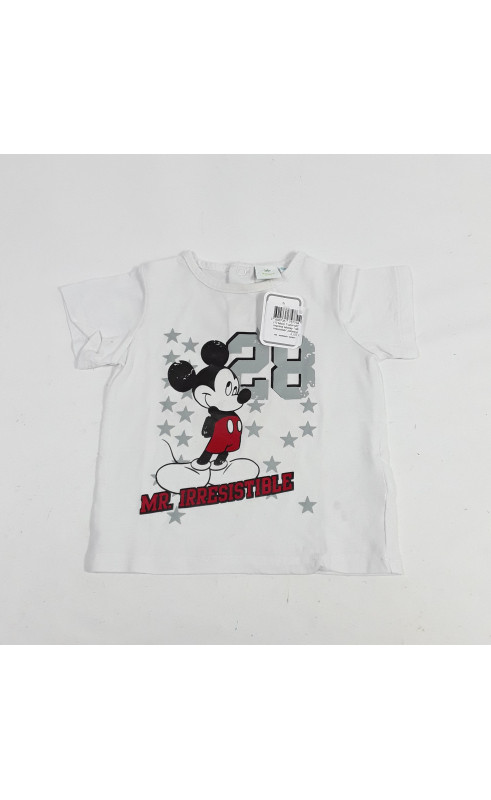 T-shirt MC  imprimé mickey " mr irresistible"