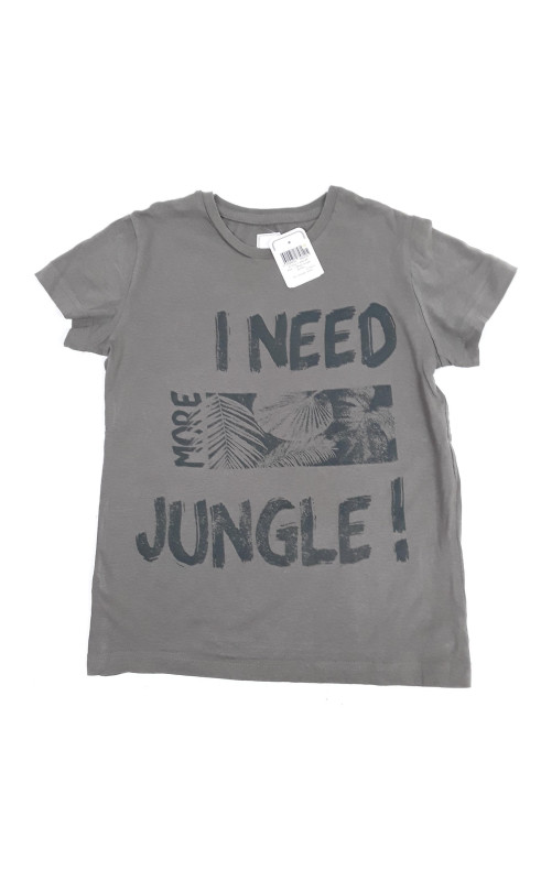 T-shirt MC kaki " i need jungle "