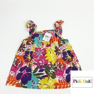 Blouse fleur de couleurs