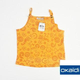 Debardeur orange motif