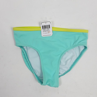 Culotte de maillot de bain bleu et jaune