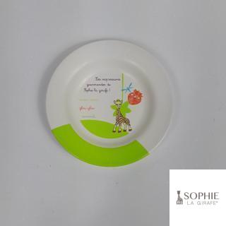 Assiette en plastique Sophie