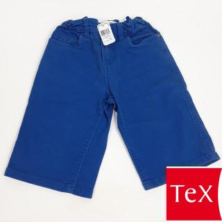 short en jeans bleu électrique