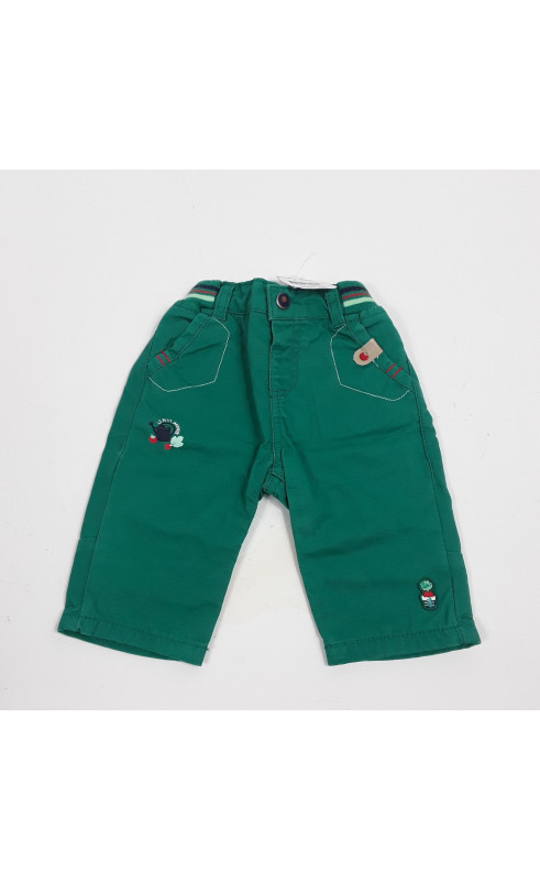 Pantalon vert " le petit jardinier "