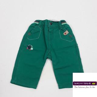 Pantalon vert " le petit jardinier "