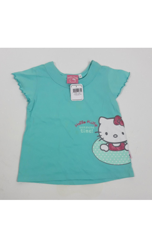 T shirt turquoise Hello Kitty