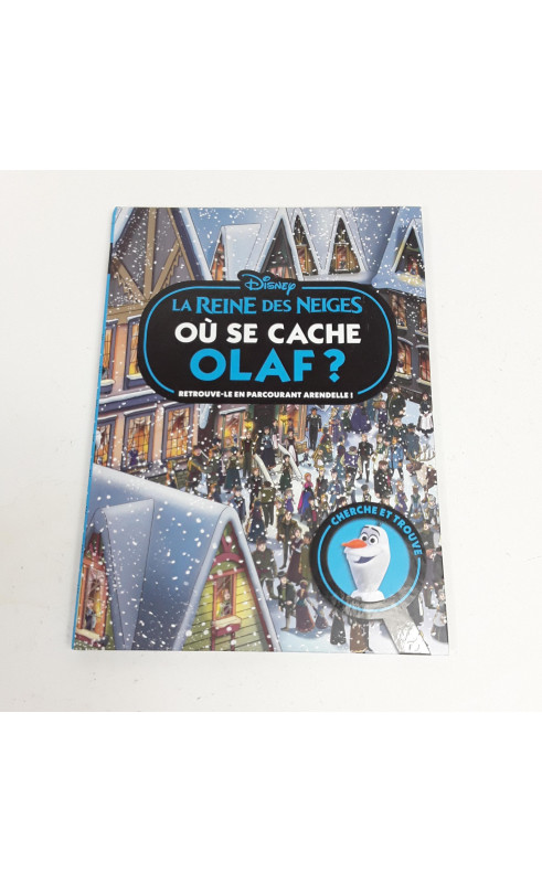 Livre " la reine des neiges ou se cache olaf?"