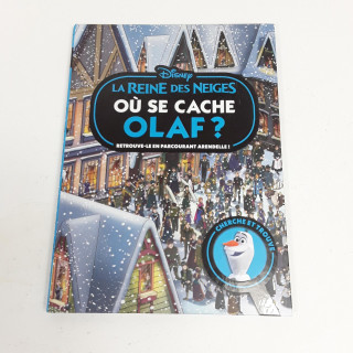 Livre " la reine des neiges ou se cache olaf?"