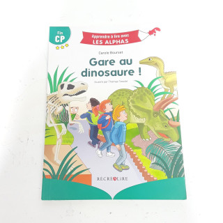 Livre " Gare au dinosaure "