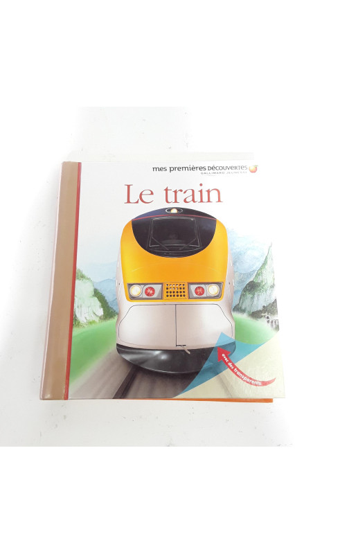 Livre mes premières découvertes " Le train "