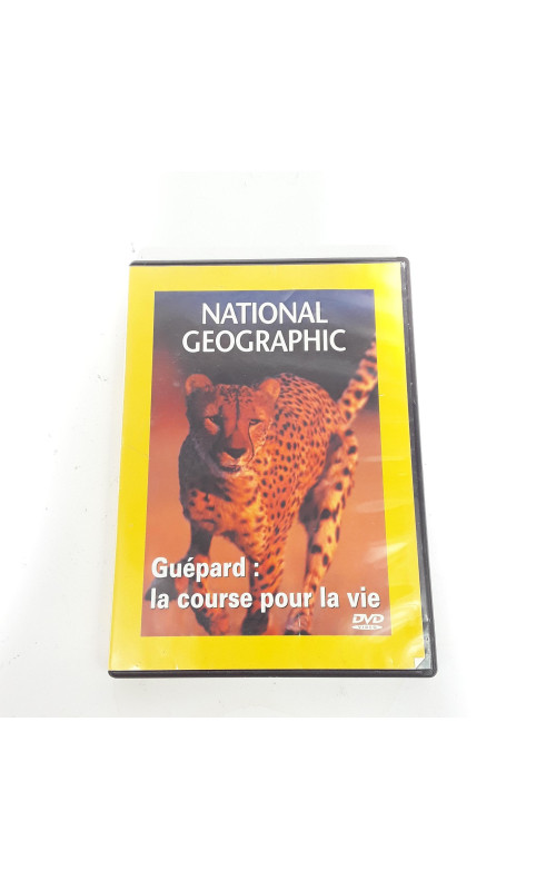 DVD " national geographic guepard la course..."