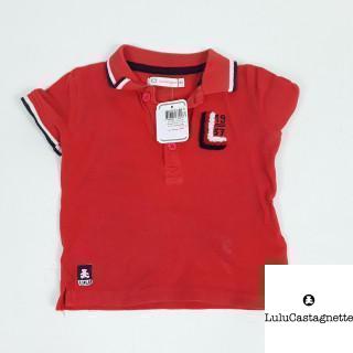 polo mc rouge motif L 1957