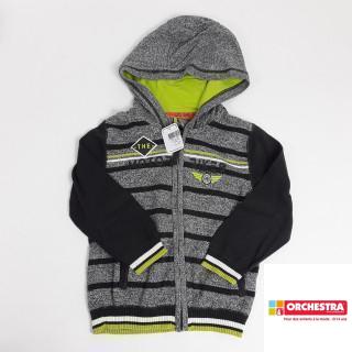 gilet à zip gris " motor bikes "