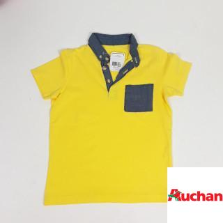 Polo MC jaune et jean