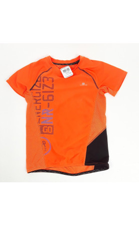 t-shirt de sport orange