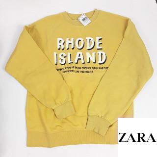 Pull jaune " rhode island "