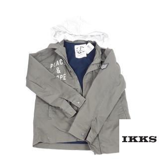 Veste à capuche kaki type parka