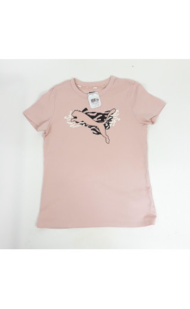 T-shirt rose pale puma...