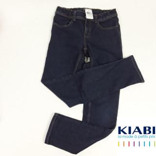 Jeans slim bleu marine