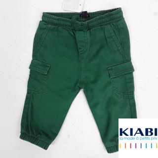 pantalon cargo vert