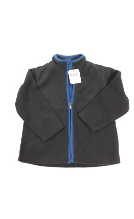 veste polaire bleu marine