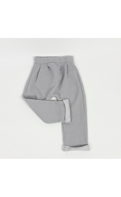 Pantalon gris pailleté