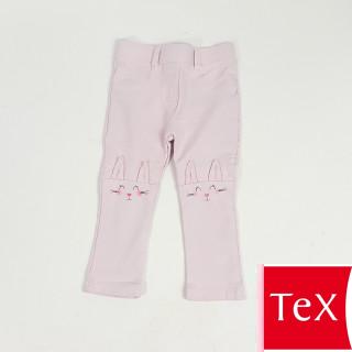 jegging rose pale motif tête de chat