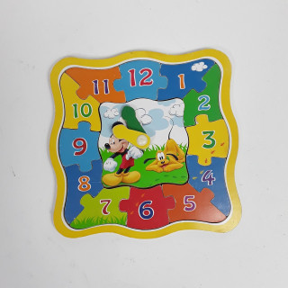 Puzzle horloge Mickey