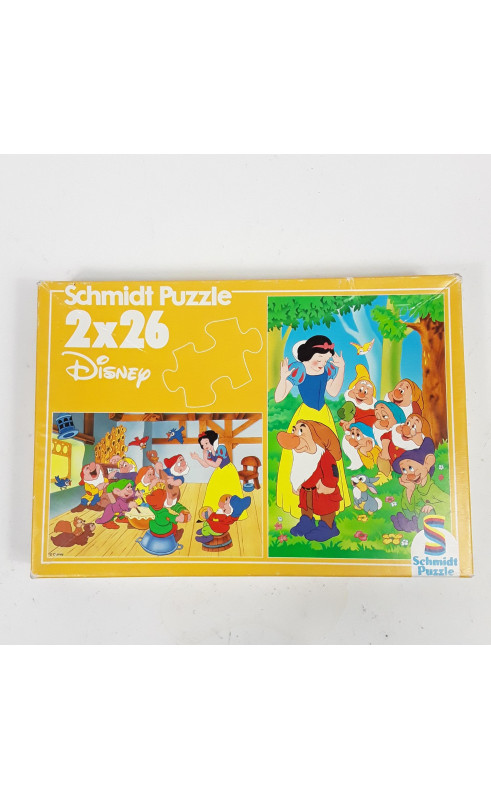 2x puzzle blanche neige