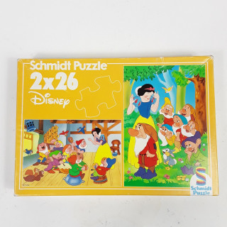 2x puzzle blanche neige