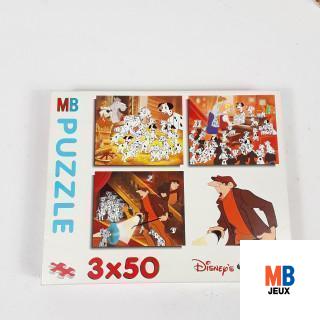 Puzzle 101 dalmatiens 3x50 pièces