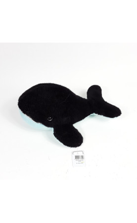 Peluche orque noir et bleu