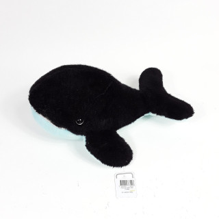 Peluche orque noir et bleu