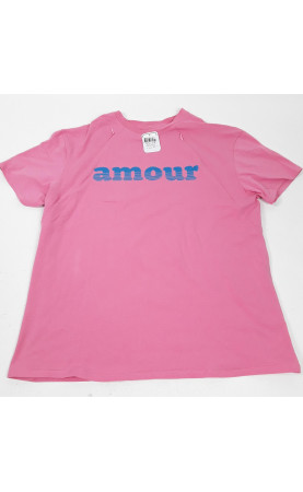 T-shirt MC rose " amour "...