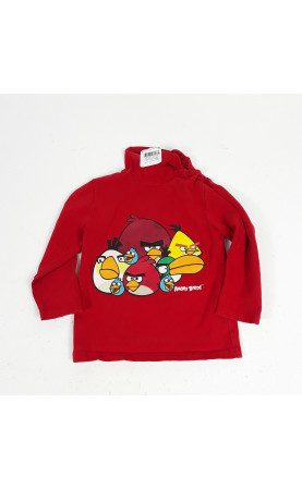 Col roulé rouge angry birds