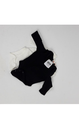 Lot de 2 Body blanc et noir ML