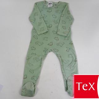 pyjama vert motifs dinosaure