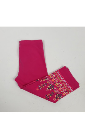 Legging court rose fushia