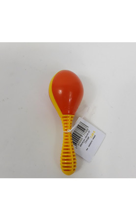 maracas jaune et orange